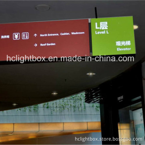LED Direction Signage Light Box